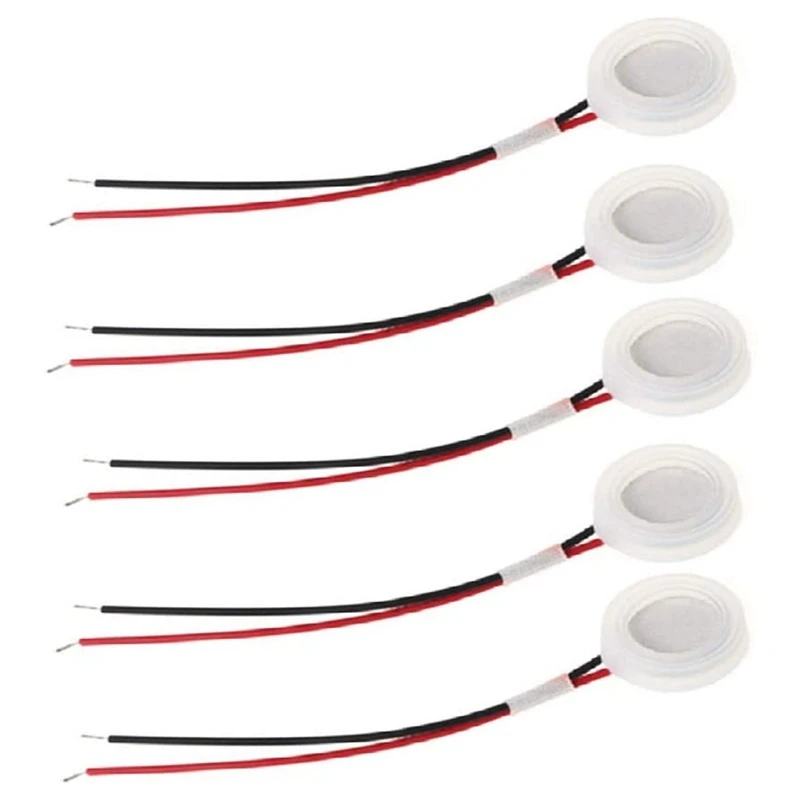 5 Pcs 16Mm 1.7Mhz Ultrasonic Mist Maker Transducer Humidifier Parts Spray Head