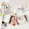 MINKYS Retro Double Side 3 inch Kpop Photocard Holder Photo Card Holder Bag Pendant School Stationery 1