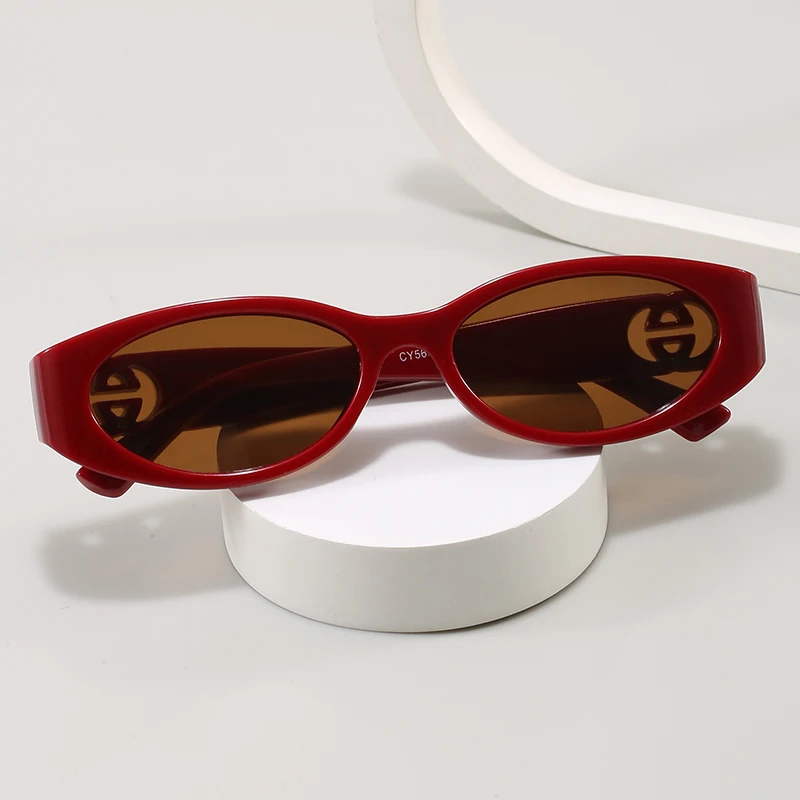 Chic Vintage-Inspired Oval Eyewear – Women's Anti-Light Fashion Glasses (3pcs Set)