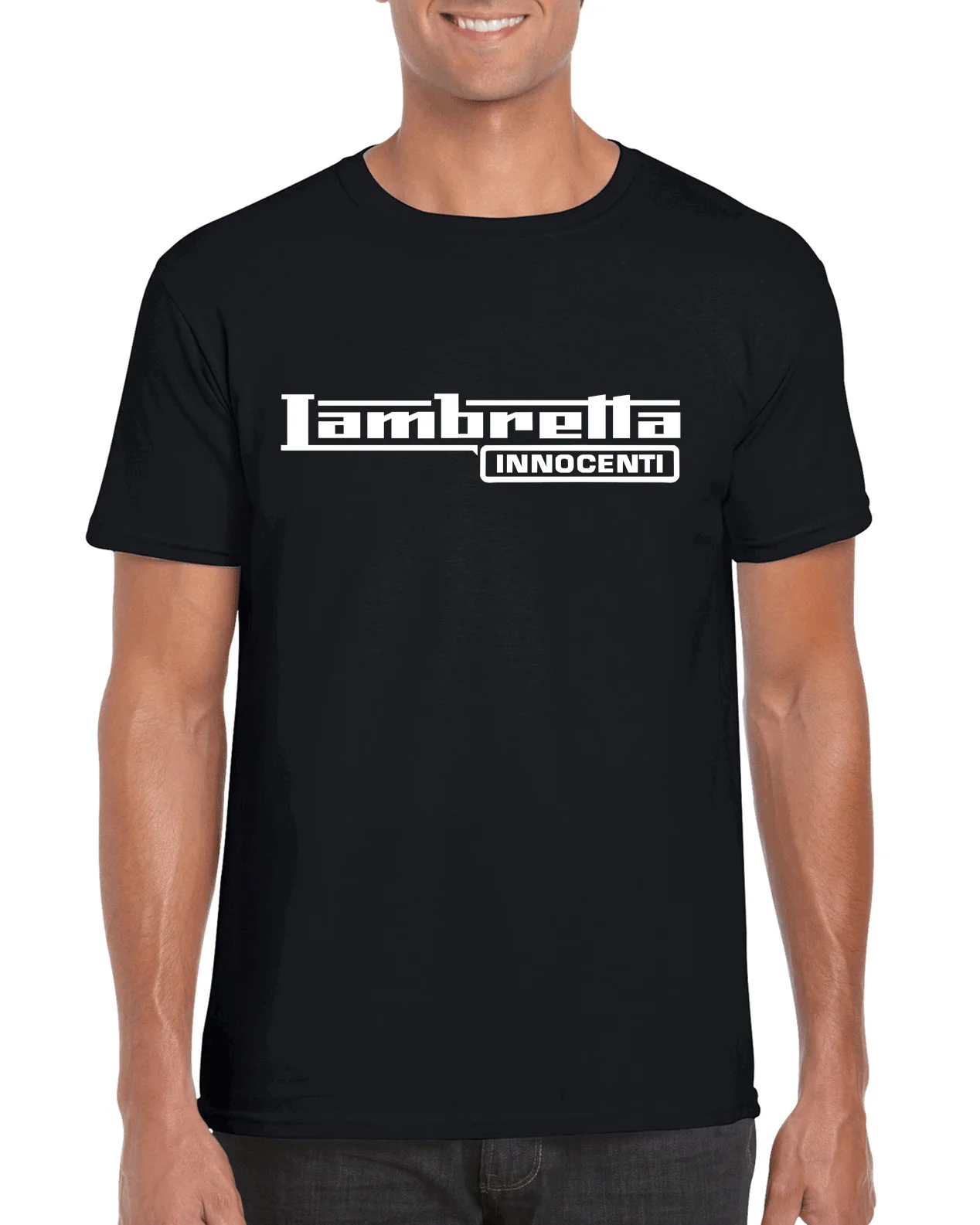 Maglietta Lambretta Innocenti Rude Boy Mod Skinhead Scooterist Rudie Rudeboy 326