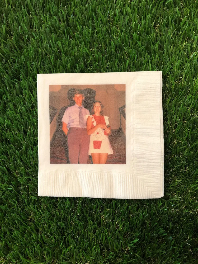 

50pcs Custom Napkins Cocktail Napkins, PHOTO napkins, Wedding Napkins, Beverage Napkins, FULL COLOR Personalized Napkins, Paper