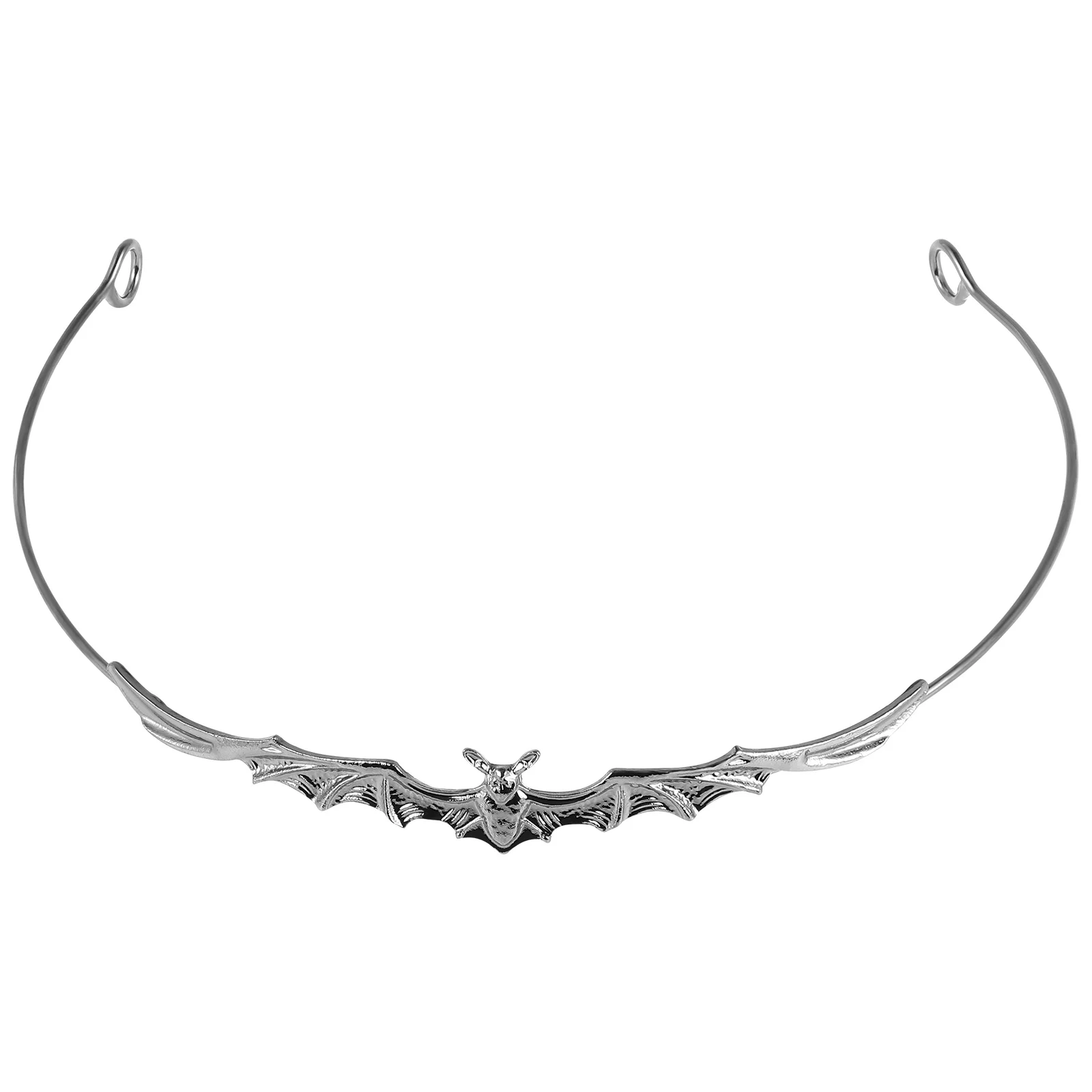 

Bat Crown Halloween Style Headband Rhinestones Cosplay Costume Decor Alloy Accessory