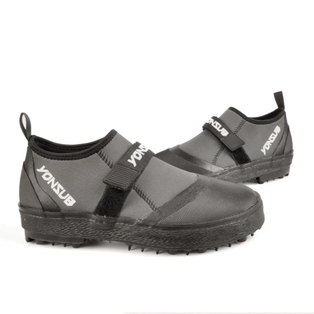 Fly Fishing Shoes Non-Slip Sole with Nails Outdoor Neoprene Rubber Hunting Fishing Boots Upstream Reef Rock Wading Shoes