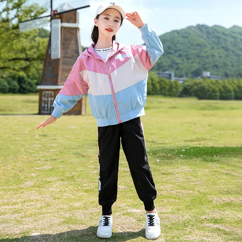 

Girls Suit Coat+Pants Cotton 2Pcs/Sets 2022 Princess Spring Autumn Thicken Outfits Tracksuits Kid Baby Children Clothing Sets