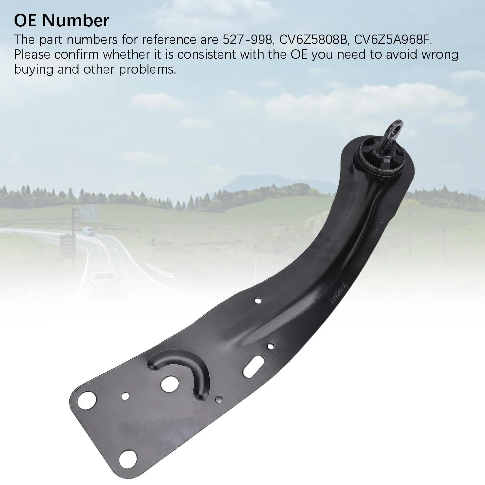 CV6Z5A968F Rear Suspension Trailing Arm 527-998 Metal Enhanced Stability Trailing Control Arm Replacement for Escape 2013-2019