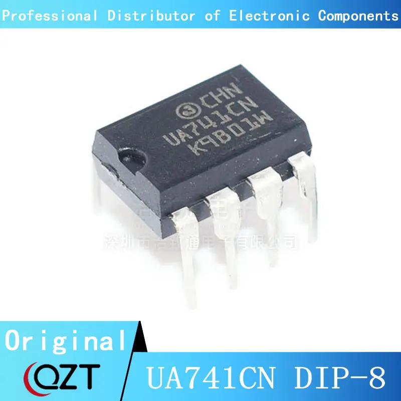 10pcs/lot UA741CN DIP UA741 UA741C UA741CP DIP-8 chip New spot 10pcs lot new original lm741cn ua741cp in line dip8 operational amplifier ic