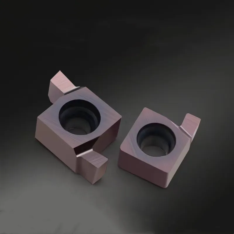 10PCS Inside Groove Carbide Turning Inserts 6GR 7GR 8GR 9GR 7GR 8GR 9GR 100/150/200/250/300 Suit for Grooving Turning Tools SNGR lathe tool