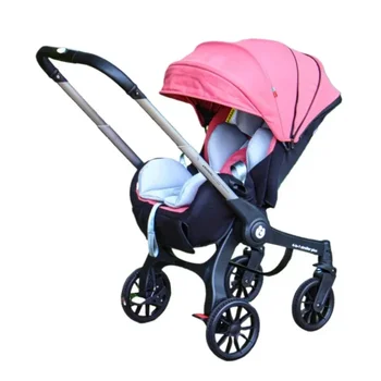 2025 New Four-in-One Multifunctional Newborn Stroller Lightweight Foldable Car Seat Two-way High View Baby Stroller Baby Carrier 1