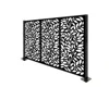 High Quality Outdoor Metal Black Privacy Fence Screen 1