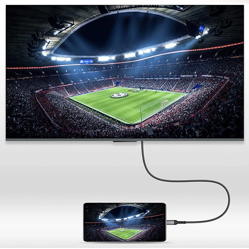 2M/1M/0.2M USB Ÿ-c-hdmi ȣȯ 4K60hz ػ C-HDMI  HD  ̺, ּ