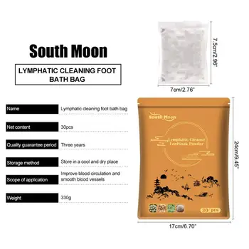 30pcs Foot Bath Powder Foot Spa Packs Natural Herb Hot Bathing Body Care Relax Anti Insomnia Detox Health Care Feet Care Tool 5