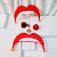 Interactive Hungry Hockey Game Push The Pizza Into Mouth Competitive Table Toys For Kids 1
