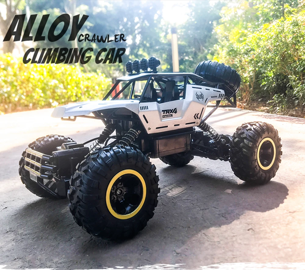 Voiture RC Tout-terrain 1/12 – Camion Monstre 4x4 2.4GHz Avec Suspension Indépendante – Cadeau Enfant 3+