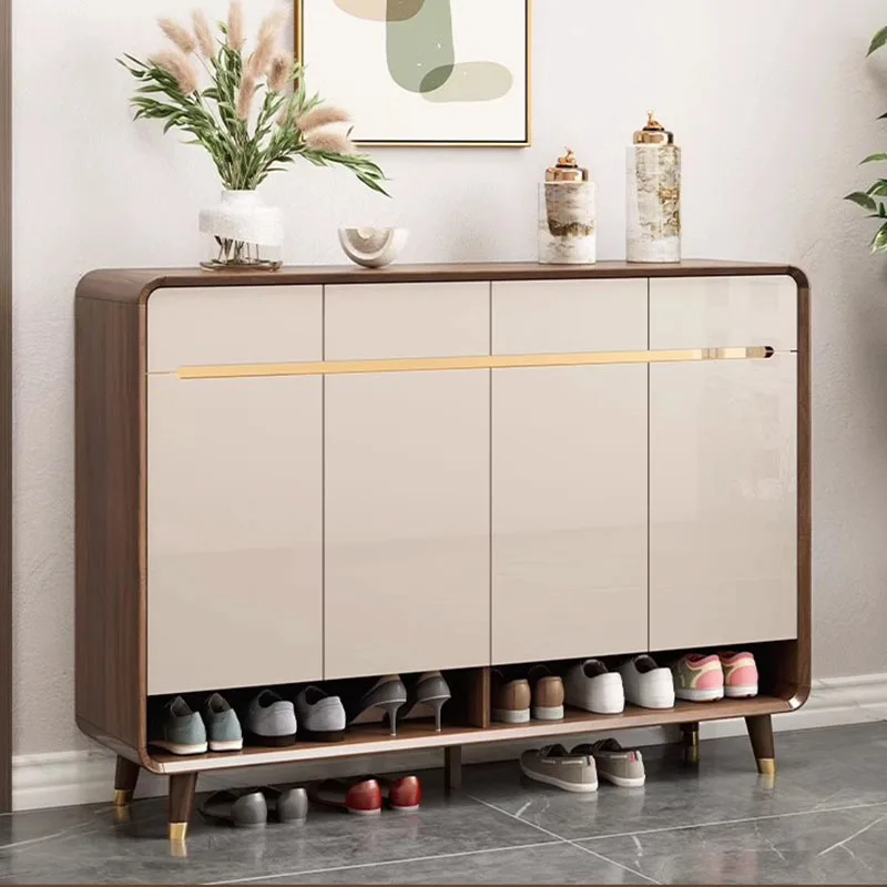 

Storage Display Shoe Cabinet Modern Corner Balcony Closets Multi Layer Shoe Cabinet Designer Armoires De Salon House Furniture