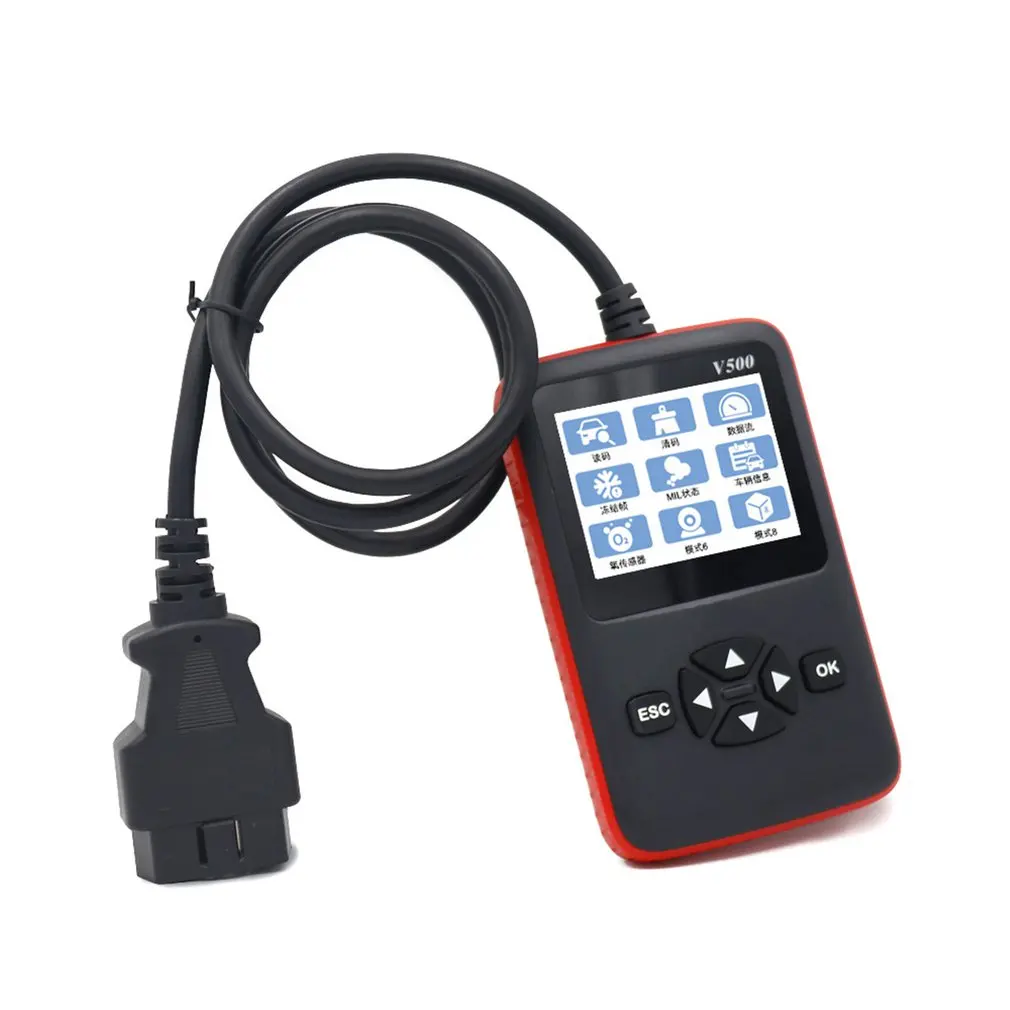 OBD2 V500 Automobile Code Reading Card Fault Diagnosis Instrument Tool |