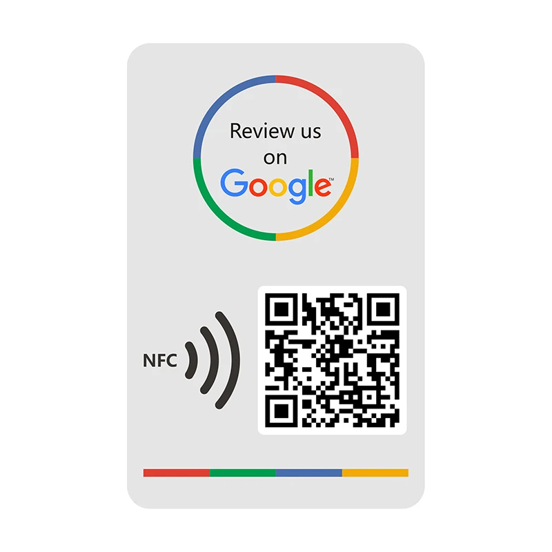 맞춤형 구글 리뷰 사인 아크릴 소셜 미디어 QR 코드 플레이트 NFC 원터치 비접촉 스캔 QR 코드로 비즈니스 리뷰 증가