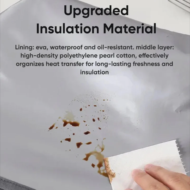 Insulated Portable Lunch Bag 3