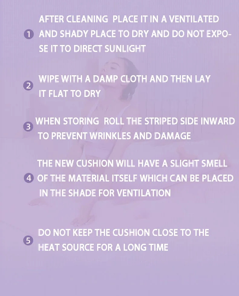 Yoga Mat with A Thickness of 20mm Anti Slip Pilates Fitness Mat Environmentally Friendly Tear Resistant WOMEN'S Yoga Mat Sdaba31dfde8f4cbf9c85918238f3acf2l