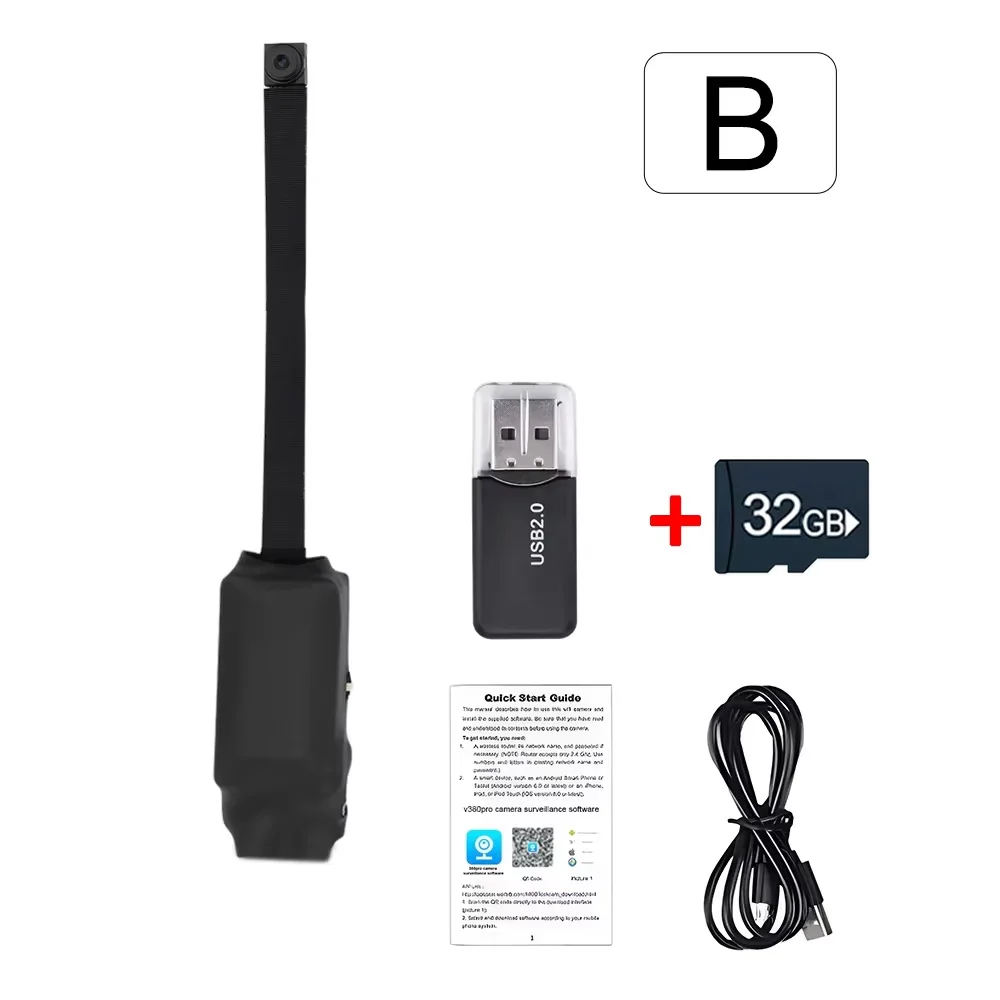 B with 32GB Card