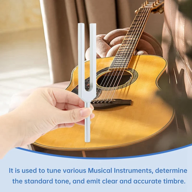 A51Q-Tuning Forks For Healing Set (128Hz, 256Hz, 512Hz),Tuning Fork With Reflex Hammer,For Yoga, Sound Therapy