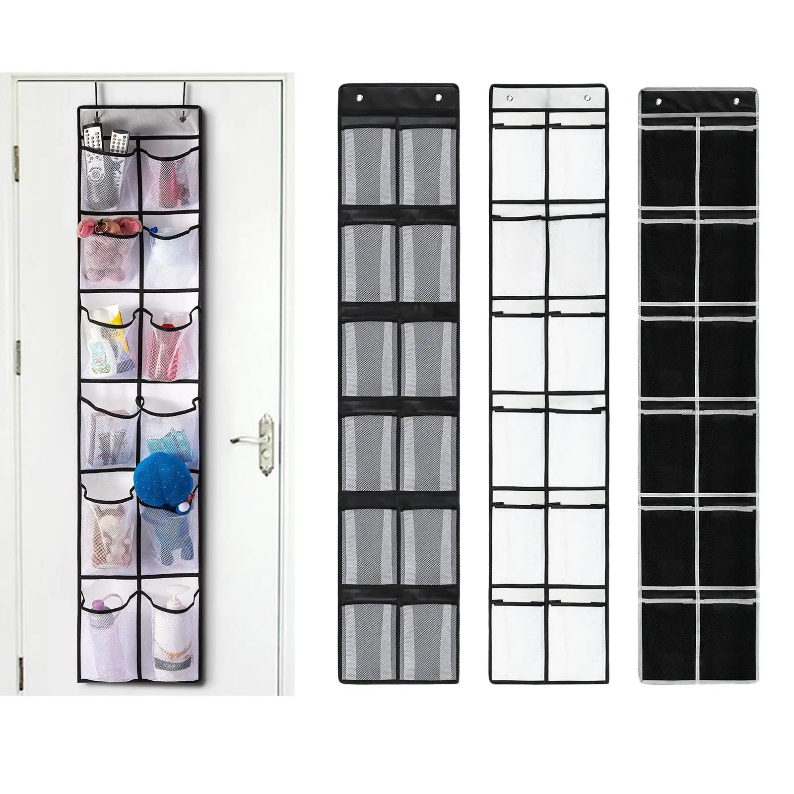 12 Grids Hanging Organizer Storage Holder for Closet Wardrobe 
