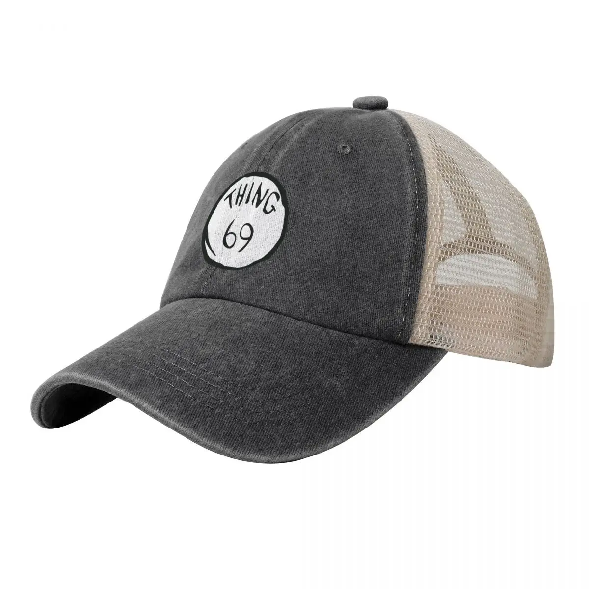 

Fashion Unisex Thing 69 Cowboy Mesh Baseball Cap