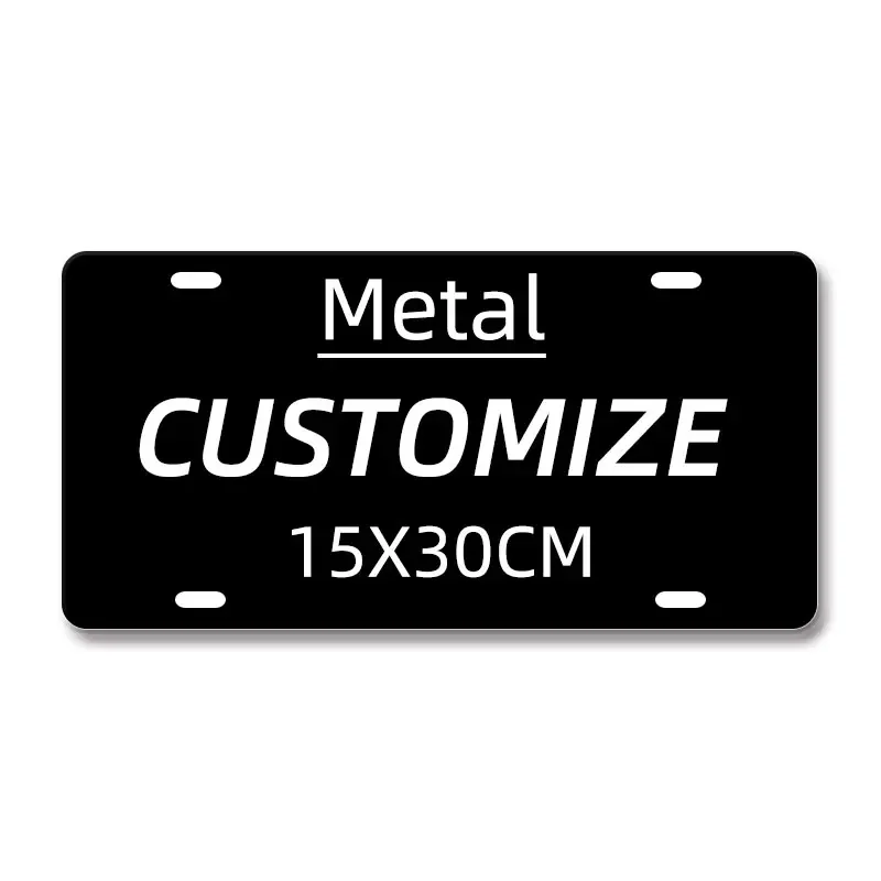 

New Customized Metal Sign/Wooden Sign License Plate Tin Sign Vintage Plaque Wall Decor Bar Sign Home Decor Gift For Birthday