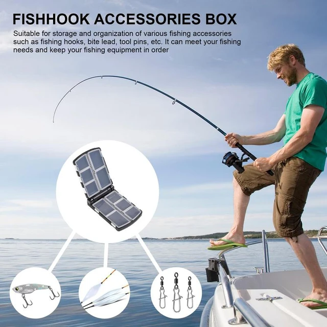 Tacklebox For Fishing Thicker Fish Lure Storage Boxes Sun Protection Fishing  Tackle Storage Trays Tackle Box For Small Fishing - AliExpress