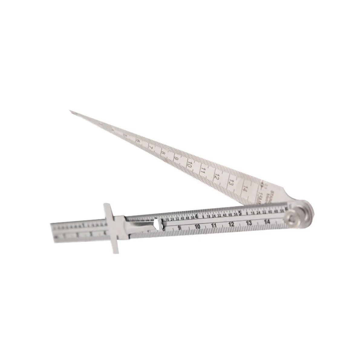 

Weld Inspection Ruler Ruler + 1-15 Tapered Ruler Combined Ruler