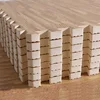 12PCS gyms & playmats Tatame Puzzle Mat Foam Play Mats Gym for babies Game Mat Baby Activity Gym Puzzle Mat Wood Grain Floor Mat 2