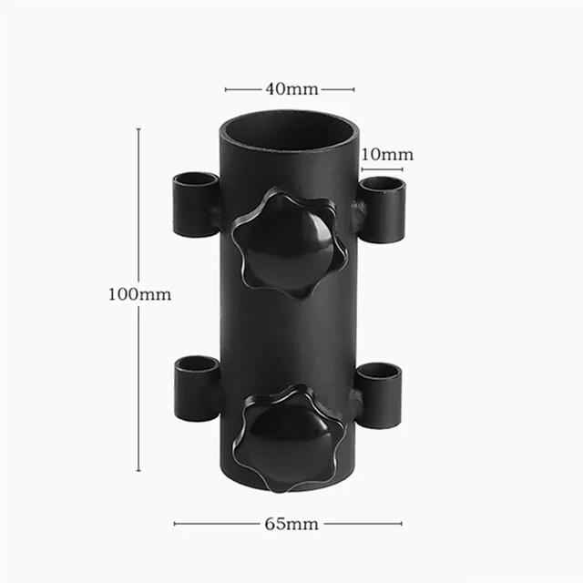 Napellenző Rúd Tartó Kültéri Kemping Lombkorona Vas Rögzített Cső Megerősített Szélálló Sátor Kiegészítők Csepphajója - Image 2