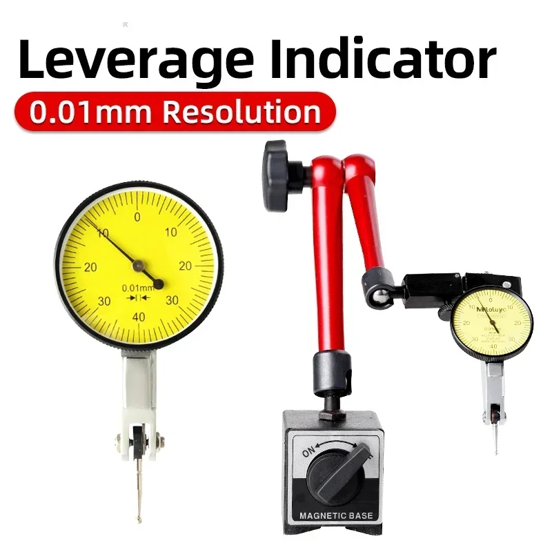 

Dial Magnetic Measure Gauge Base Hour Bore Type Watch Holder Magnetic Comparator Tools Dial Indicator Micrometer Indicator Stand