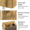 Outdoor Camping Tools Storage Bag Large Capacity Cylinder Tent Stake Bag Waterproof Hiking Tent Peg Ground Nail Holder Bag 5