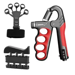 Adjustable Resistance Grip Strength Trainer for Muscle Building and Fitness (Mechanical 3pcs M9 - 4)