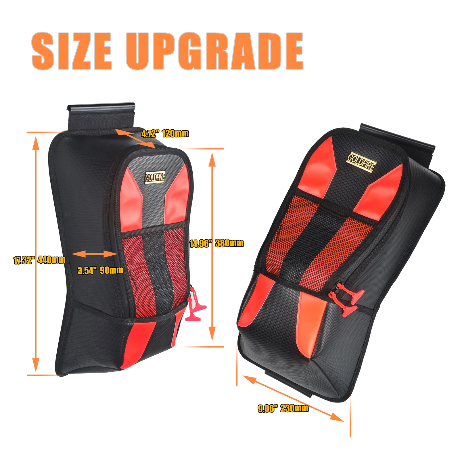 Goldfire UTV Side Storage Door Bag Knee Pad Center Storage Bag Car Organizer For Can Am Maverick X3 Max 2017-2022 Accessories