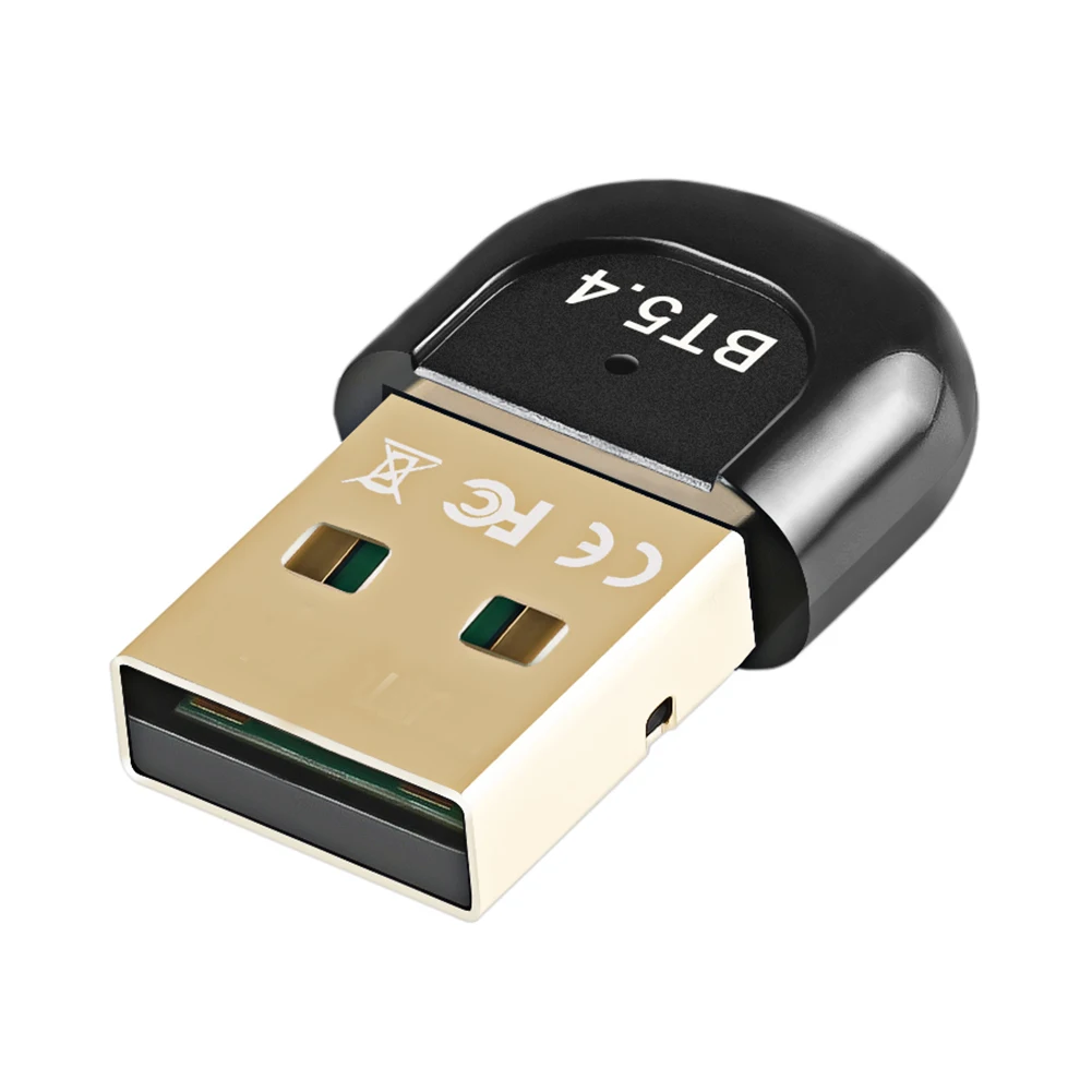 USB 블루투스 호환 5.4 어댑터, 무선 USB 어댑터, 드라이버 프리 USB 동글 어댑터, 플러그 앤 플레이, 컴퓨터 PC 노트북용