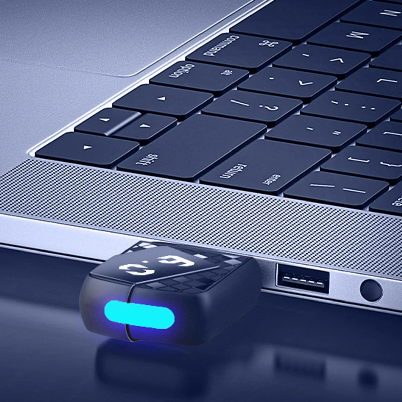 USB 블루투스 호환 6.0 무선 오디오 어댑터 플러그 앤 플레이 헤드셋 스피커 키보드 마우스 프린터용 무선 동글