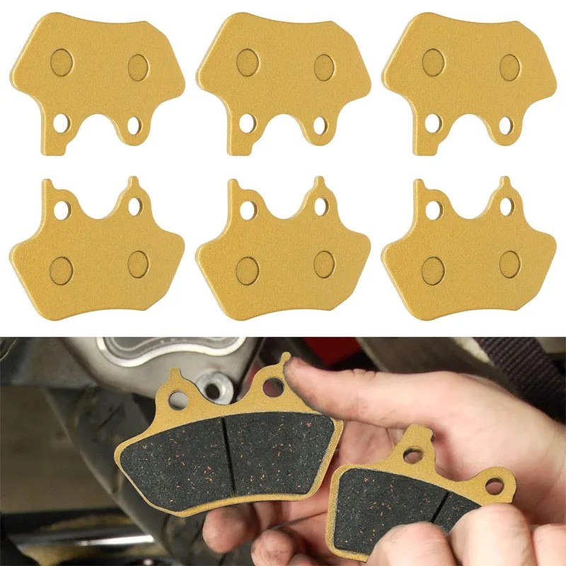 

Brake V-Pads ‎#FA400 Fits 2000-2007 Harley Davidson FLHT/FLHTi Electra Glide Standard &FLHTCU-I Electra Glide Ultra Classic