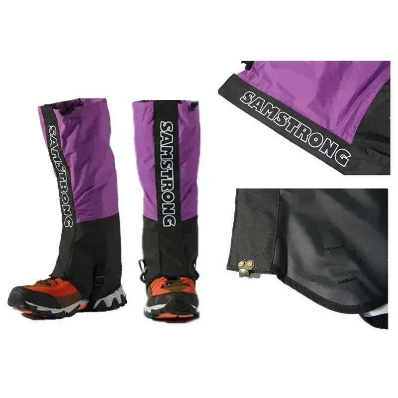 Waterproof Leg Covers for Adults Children Hiking Skiing