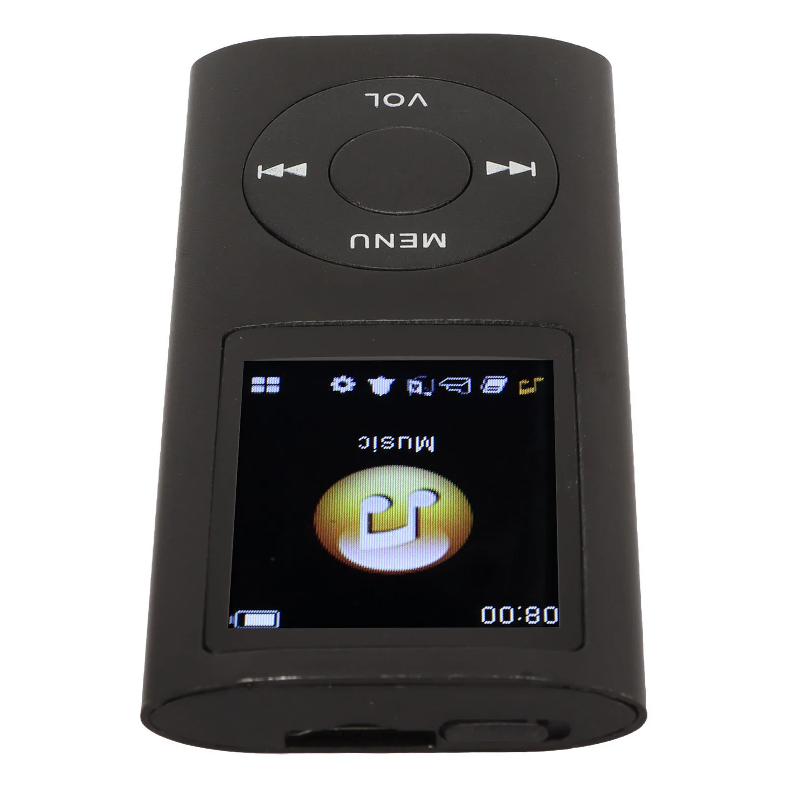 Compact Aluminum Alloy MP3 Music Player with 1.8 Inch LCD Screen & Lossless Sound Quality