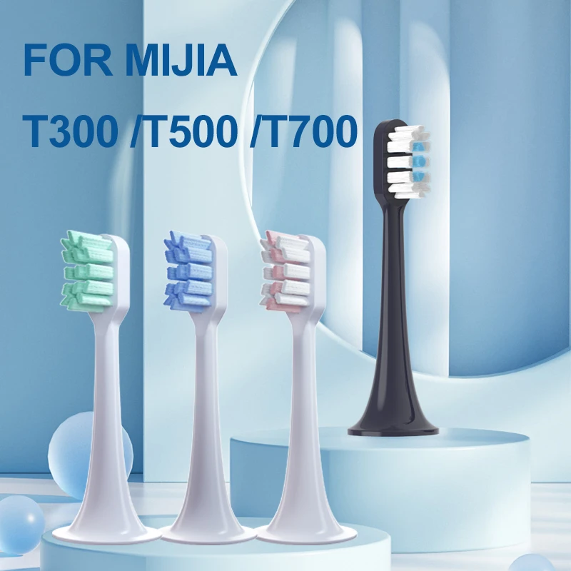 

5 PCS Replacement Toothbrush Heads For Xiaomi T300 T500 Sonic Electric Teeth Brush Mijia T700 Soft Teethbrush Nozzles