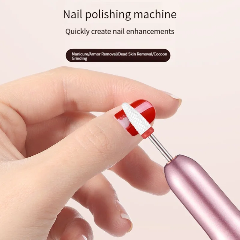 Professional Toe Nail Grinder Set Self Manicure Portable Electric Nail