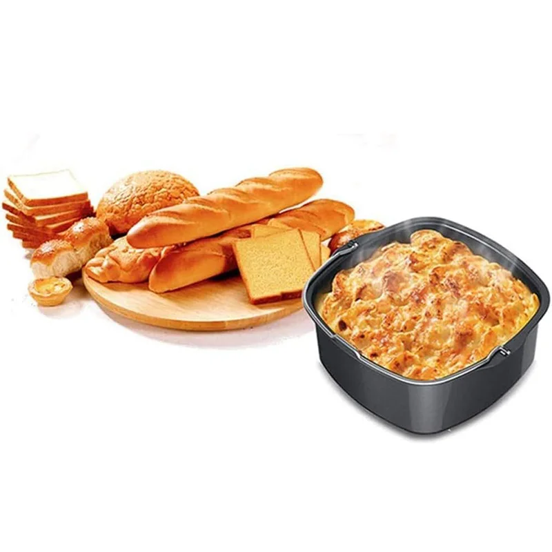 Bread and Toast Box Moulds Non-Stick Cake Baking Pan Air Fryer Accessories Essential Kitchen Tools Baking Trays air fryer accessories air fryer baking tray air fryer mold cake mold bread mold baking pan tray bread baking pan baking pan
