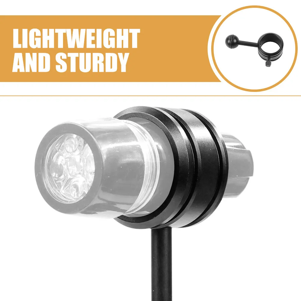 수중 볼 클램프 다이빙 손전등 브래킷 사진 조명 장비용 볼 마운트 알루미늄 합금 ABS 안정적이고 안전함