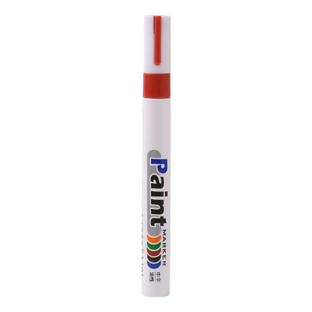 Paint Pen Waterproof Cars Wheel Tire Oily Mark Pen Paint Tyre Quick Marker Dry Graffiti Auto DIY Marker Rubber M2U1