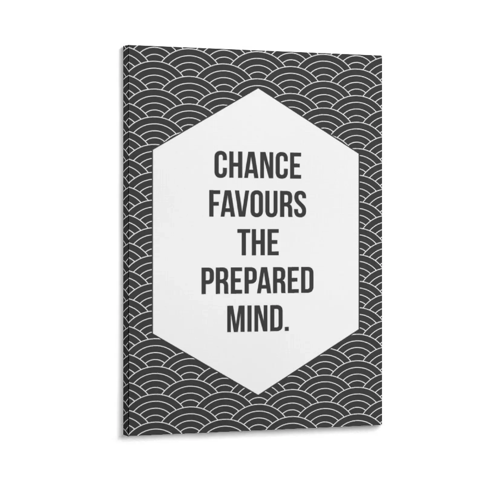 

Chance Favours the Prepared Mind Canvas Painting room decors aesthetic paintings wall decor