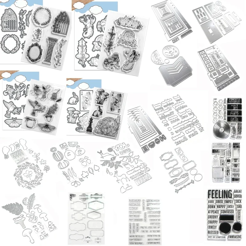 

2023 New Metal Cutting Dies Scrapbook Paper Craft Decoration dies scrapbooking