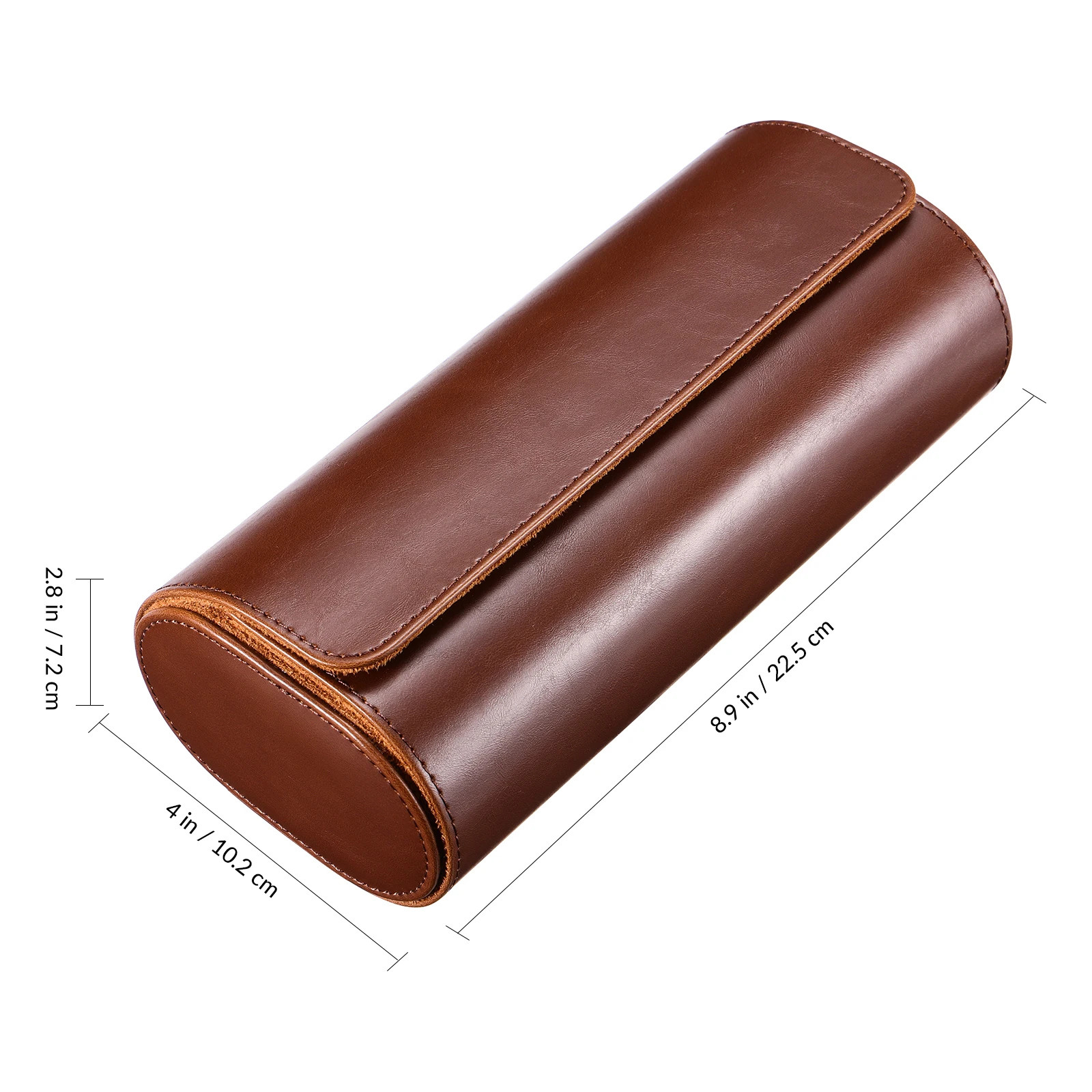 Watch Case Box Travel Men Organizer Storage Holder Jewelry Retro Watches Pouch Mens Roll Display Pocket Gift Bracelet Bands