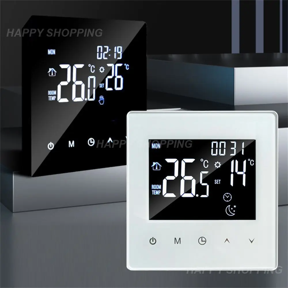 

Tuya Smart WIFI Thermostat 3/16A Electric Floor Heating Water Boiler Heater With LCD Display Via Home Alexa Alice