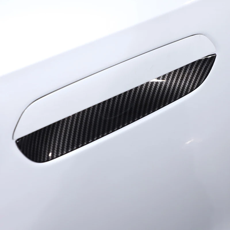 For BMW X1 U11 2023 2024 Car Styling Accessories Sticker ABS Carbon Fiber Exterior Door Bowl Decorative Sticker 6 For BMW X1 U11 2023 2024 Car Styling Accessories Sticker ABS Carbon Fiber Exterior Door Bowl Decorative Sticker 6